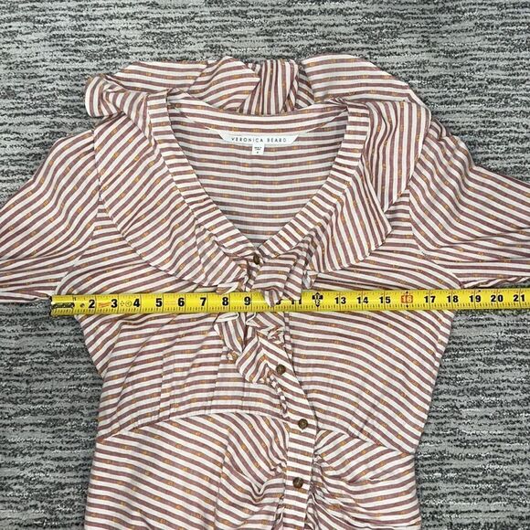 Veronica Beard Kai Asymmetrical Dress Size 8 - Picture 10 of 16